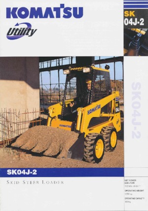 Schrankladers Komatsu SK04J-2