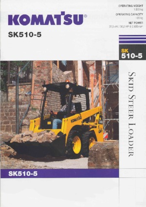 Schrankladers Komatsu SK510-5