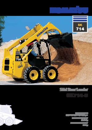 Schrankladers Komatsu SK714-5
