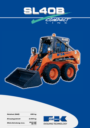 Schrankladers Fiat Kobelco SL 40 B
