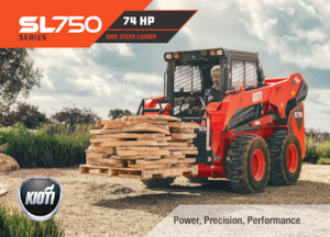 Schrankladers Kioti SL750 Canopy