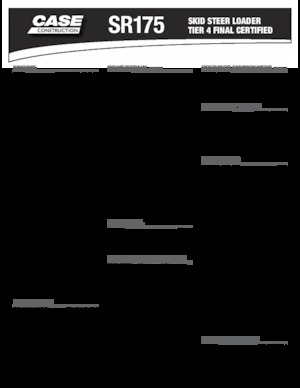 Schrankladers Case SR175