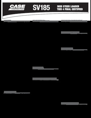 Schrankladers Case SV185