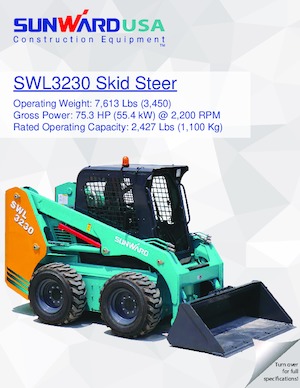 Schrankladers Sunward SWL3230 