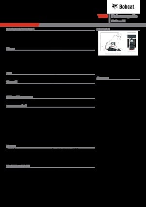 Schrankladers Bobcat T770