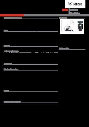 Schrankladers Bobcat T770