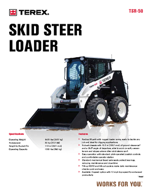 Schrankladers Terex TSR 50