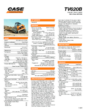 Schrankladers Case TV620B