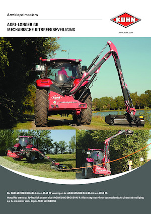 Zomeronderhoudsapparatuur/Hellingmaaiers Kuhn Agri-Longer 4845 ML