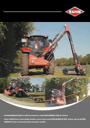 Zomeronderhoudsapparatuur/Hellingmaaiers Kuhn Agri-Longer GII 4745 M