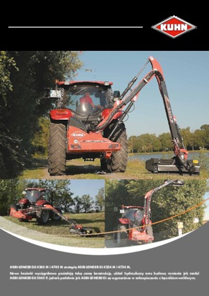 Zomeronderhoudsapparatuur/Hellingmaaiers Kuhn Agri-Longer GII 4745 M