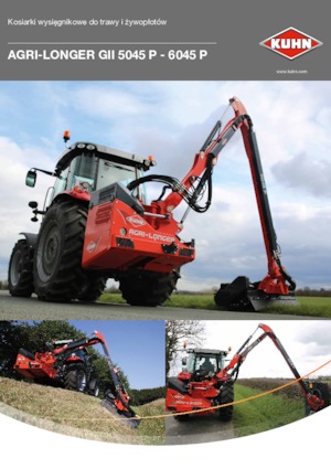 Zomeronderhoudsapparatuur/Hellingmaaiers Kuhn Agri-Longer GII 5045 P TC