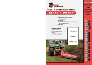 Zomeronderhoudsapparatuur/Hellingmaaiers Sauerburger Omega 1600