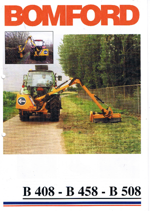 Zomeronderhoudsapparatuur/Hellingmaaiers Bomford B 458