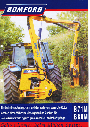Zomeronderhoudsapparatuur/Hellingmaaiers Bomford B 80M
