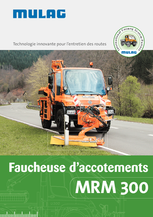Zomeronderhoudsapparatuur/Hellingmaaiers Mulag MRM 300