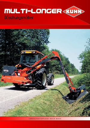 Zomeronderhoudsapparatuur/Hellingmaaiers Kuhn Multi-Longer GII HE 5560 P