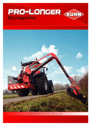 Zomeronderhoudsapparatuur/Hellingmaaiers Kuhn Pro-Longer EP 5762 SPA