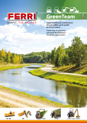 Zomeronderhoudsapparatuur/Hellingmaaiers Ferri T350SI