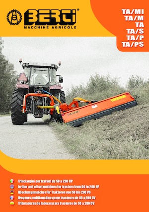 Zomeronderhoudsapparatuur/Hellingmaaiers Berti TA/MI 200