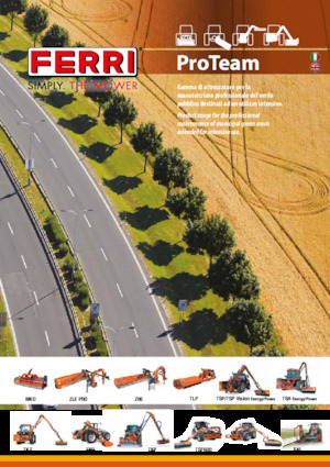 Zomeronderhoudsapparatuur/Hellingmaaiers Ferri TSH 720Z Power