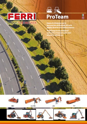 Zomeronderhoudsapparatuur/Hellingmaaiers Ferri TSP530 Energy