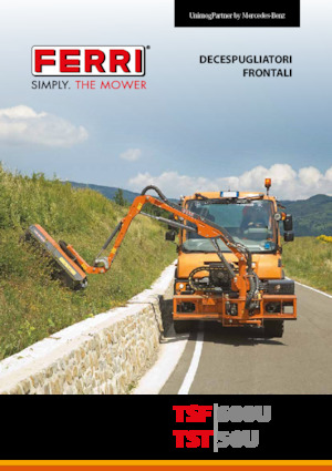Zomeronderhoudsapparatuur/Hellingmaaiers Ferri TSF 600U