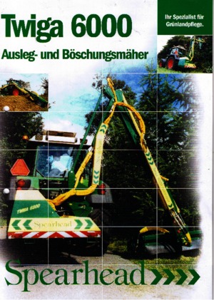 Zomeronderhoudsapparatuur/Hellingmaaiers Spearhead Twiga 6000 Teleskop