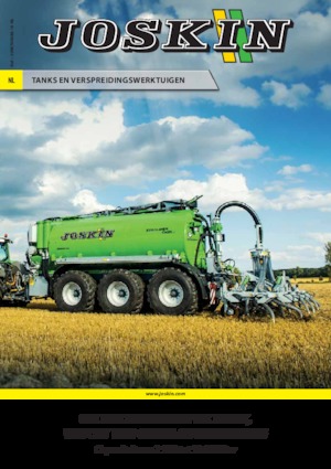 Drijfmest injecties Joskin TERRADISC 2 XXL 5000/40TDH