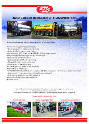 Mesttanks Jako TT 27000TR