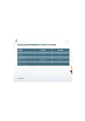 Sneeuwploegen met draaikleppen Pronar PU 1400