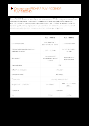 Sneeuwploegen met draaikleppen Pronar PUV 3600HD