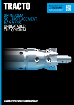 Grondraketten (voor bodemverplaatsing) TRACTO-Technik Grundomat S 130