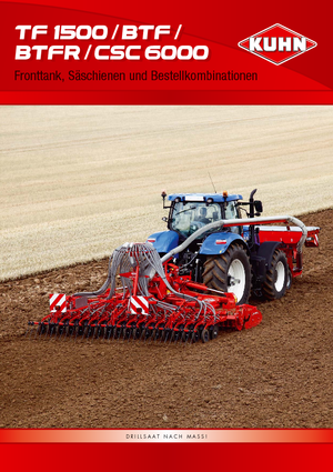 Zaaimachines Kuhn BTF 3000-24 DD