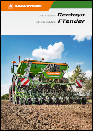 Zaaimachines Amazone Centaya 4000 Super RoTeC