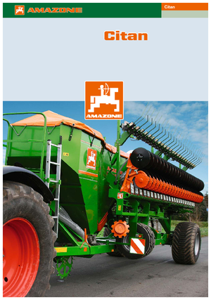Zaaimachines Amazone Citan 9000