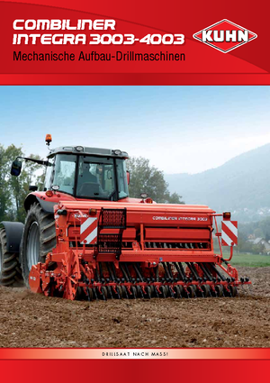 Zaaimachines Kuhn Integra 4003-28 SD 