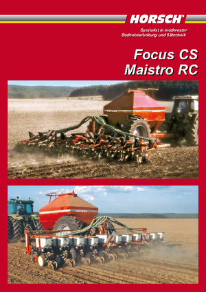 Zaaimachines Horsch Maestro 8 RC