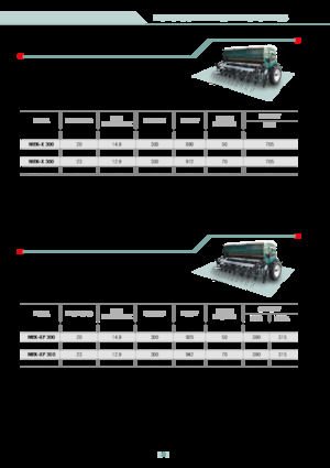 Zaaimachines Arbos MEK-X 300