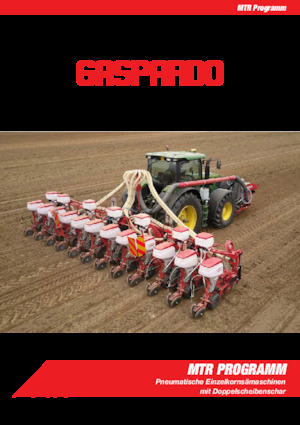 Zaaimachines Gaspardo Mirka 8R