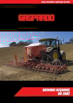 Zaaimachines Gaspardo Primavera Isotronic 500