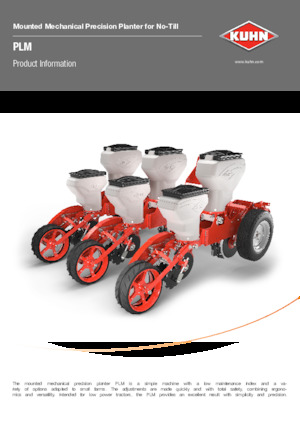 Zaaimachines Kuhn PLM 4000