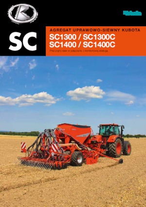 Zaaimachines Kubota SC1301 e-com