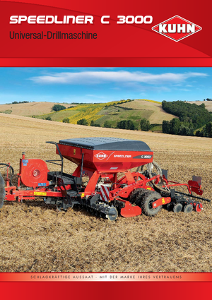 Zaaimachines Kuhn Speedliner C 3000