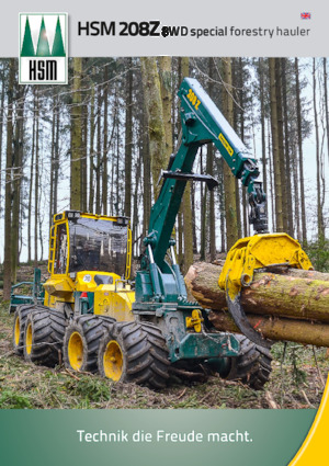 Speciale schuiftractors HSM 208Z