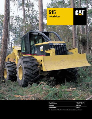 Speciale schuiftractors Caterpillar 515