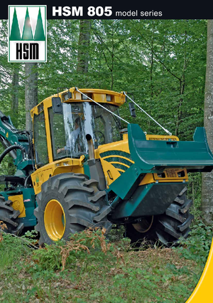 Speciale schuiftractors HSM 805 HD