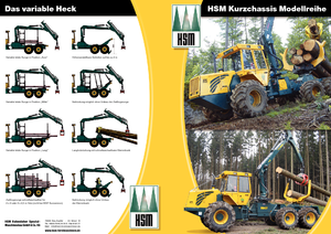 Speciale schuiftractors HSM 805 F