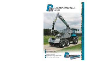 Speciale schuiftractors Pfanzelt Felix 180 F