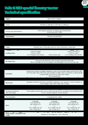 Speciale schuiftractors Pfanzelt Felix 214.5 V